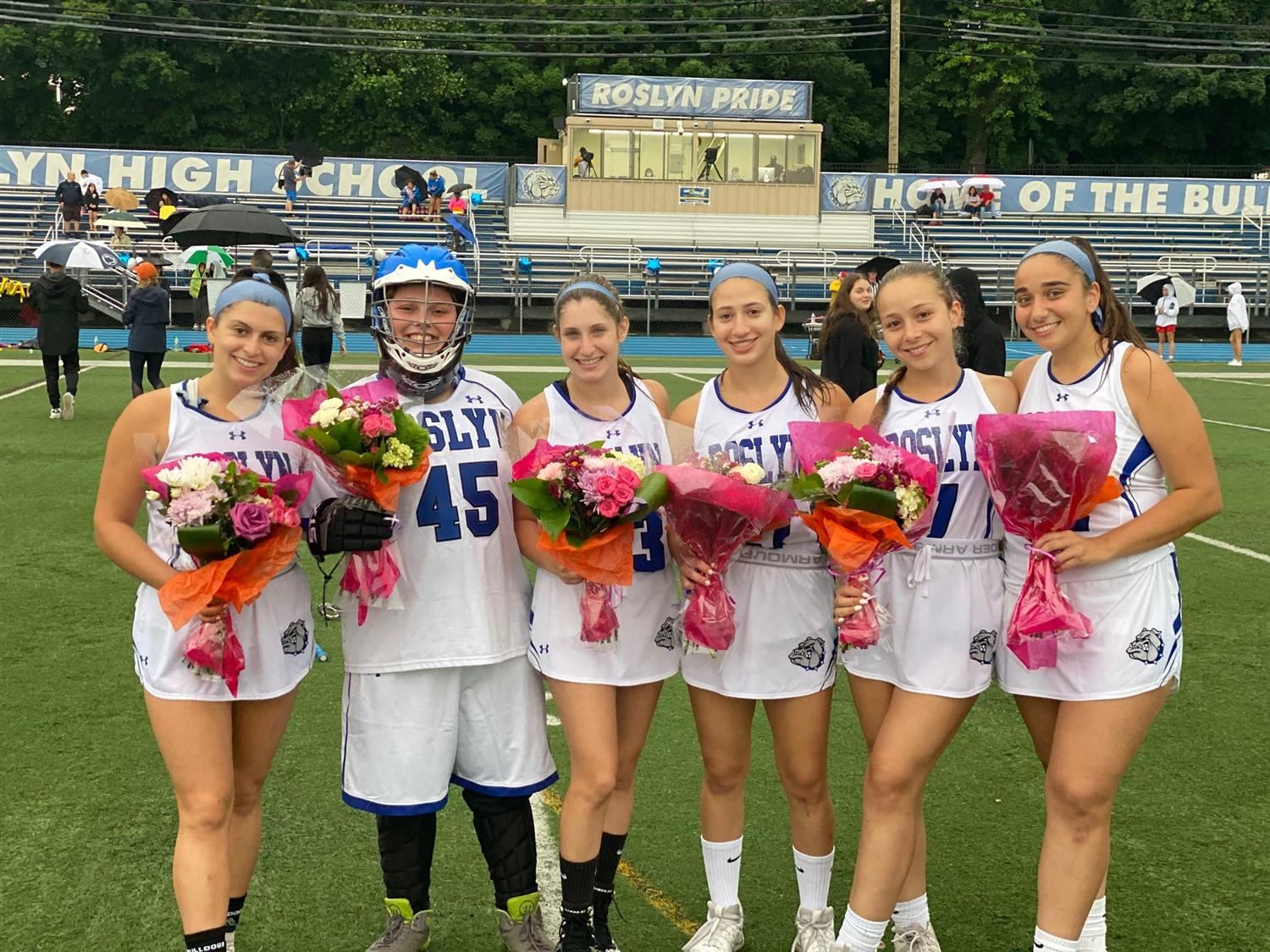 Senior Lacrosse Players